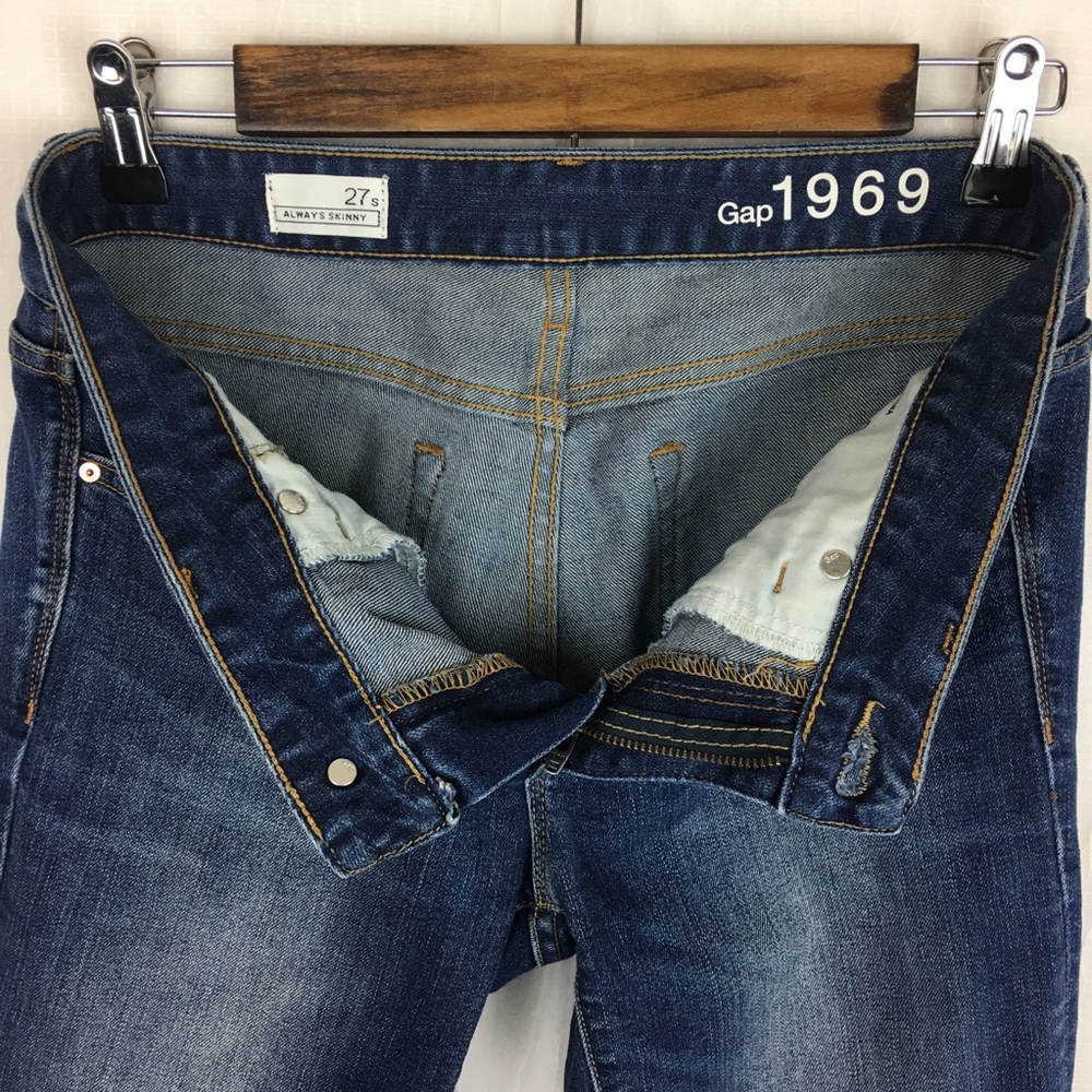 🌟NWOT🌟 GAP Always Skinny Jeans Medium Wash 27S